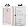 Guess GUHCP13MSLTGU iPhone 13 / 14 / 156.1" fioletowy/purple hardcase Silicone Triangle na NearMe.pl