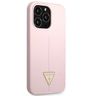 Guess GUHCP13XSLTGU iPhone 13 Pro Max 6,7" fioletowy/purple hardcase Silicone Triangle na NearMe.pl
