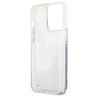 Guess GUHCP13LLFLSU iPhone 13 Pro / 136,1" fioletowy/purple hardcase Flower Liquid Glitter na NearMe.pl