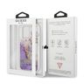 Guess GUHCP13LLFLSU iPhone 13 Pro / 136,1" fioletowy/purple hardcase Flower Liquid Glitter na NearMe.pl