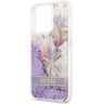 Guess GUHCP13XLFLSU iPhone 13 Pro Max6,7" fioletowy/purple hardcase Flower Liquid Glitter na NearMe.pl