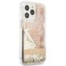 Guess GUHCP13LLFLSD iPhone 13 Pro / 136,1" złoty/gold hardcase Paisley Liquid Glitter na NearMe.pl