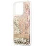Guess GUHCP13LLFLSD iPhone 13 Pro / 136,1" złoty/gold hardcase Paisley Liquid Glitter na NearMe.pl