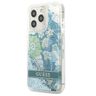 Guess GUHCP13LLFLSN iPhone 13 Pro / 13 6,1" zielony/green hardcase Flower Liquid Glitter na NearMe.pl
