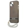Guess GUHCP13SHTSGSK iPhone 13 mini 5,4" czarny/black hardcase Translucent Strap na NearMe.pl