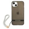 Guess GUHCP13MHTSGSK iPhone 13 / 14 / 156.1" czarny/black hardcase Translucent Stap na NearMe.pl