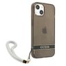 Guess GUHCP13MHTSGSK iPhone 13 / 14 / 156.1" czarny/black hardcase Translucent Stap na NearMe.pl