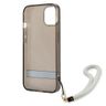 Guess GUHCP13MHTSGSK iPhone 13 / 14 / 156.1" czarny/black hardcase Translucent Stap na NearMe.pl