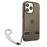 Guess GUHCP13LHTSGSK iPhone 13 Pro / 136,1" czarny/black hardcase Translucent Stap na NearMe.pl