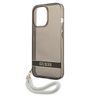 Guess GUHCP13XHTSGSK iPhone 13 Pro Max6,7" czarny/black hardcase Translucent Strap na NearMe.pl