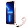 Guess GUHCP13LHTSGSP iPhone 13 Pro / 13 6,1" różowy/pink hardcase Translucent Stap na NearMe.pl