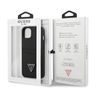 Guess GUHCP13SPSATPK iPhone 13 mini 5,4"czarny/black hardcase SaffianoTriangle Logo Cardslot na NearMe.pl