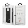 Guess GUHCP13MPSATPK iPhone 13 / 14 / 156.1" czarny/black hardcase SaffianoTriangle Logo Cardslot na NearMe.pl