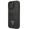 Guess GUHCP13XPSATPK iPhone 13 Pro Max6,7"czarny/black hardcase SaffianoTriangle Logo Cardslot na NearMe.pl