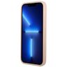 Guess GUHCP13SPSATPP iPhone 13 mini 5,4"różowy/pink hardcase SaffianoTriangle Logo Cardslot na NearMe.pl