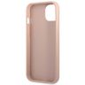 Guess GUHCP13MPSATPP iPhone 13 / 14 / 156.1" różowy/pink hardcase SaffianoTriangle Logo Cardslot na NearMe.pl