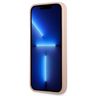 Guess GUHCP13LPSATPP iPhone 13 Pro / 13 6,1" różowy/pink hardcase SaffianoTriangle Logo Cardslot na NearMe.pl