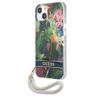 Guess GUHCP13SHFLSB iPhone 13 mini 5,4"niebieski/blue hardcase Flower Strap na NearMe.pl