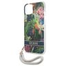 Guess GUHCP13SHFLSB iPhone 13 mini 5,4"niebieski/blue hardcase Flower Strap na NearMe.pl