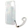 Guess GUHCP13SHFLSB iPhone 13 mini 5,4"niebieski/blue hardcase Flower Strap na NearMe.pl
