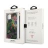 Guess GUHCP13SHFLSB iPhone 13 mini 5,4"niebieski/blue hardcase Flower Strap na NearMe.pl