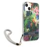 Guess GUHCP13MHFLSB iPhone 13 / 14 / 15 6.1" niebieski/blue hardcase Flower Strap na NearMe.pl