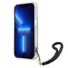 Guess GUHCP13MHFLSB iPhone 13 / 14 / 15 6.1" niebieski/blue hardcase Flower Strap na NearMe.pl