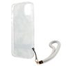 Guess GUHCP13SHFLSN iPhone 13 mini 5,4"zielony/green hardcase Flower Strap na NearMe.pl