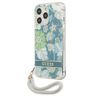 Guess GUHCP13LHFLSN iPhone 13 Pro / 13 6,1" zielony/green hardcase Flower Strap na NearMe.pl