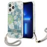 Guess GUHCP13XHFLSN iPhone 13 Pro Max6,7" zielony/green hardcase Flower Strap na NearMe.pl