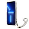 Guess GUHCP13LHFLSD iPhone 13 Pro / 136,1" złoty/gold hardcase Flower Strap na NearMe.pl