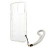 Guess GUHCP13LHFLSD iPhone 13 Pro / 136,1" złoty/gold hardcase Flower Strap na NearMe.pl