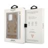 Guess GUHCP13LHFLSD iPhone 13 Pro / 136,1" złoty/gold hardcase Flower Strap na NearMe.pl