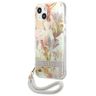 Guess GUHCP13SHFLSU iPhone 13 mini 5,4" fioletowy/purple hardcase Flower Strap na NearMe.pl