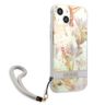 Guess GUHCP13SHFLSU iPhone 13 mini 5,4" fioletowy/purple hardcase Flower Strap na NearMe.pl