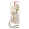 Guess GUHCP13SHFLSU iPhone 13 mini 5,4" fioletowy/purple hardcase Flower Strap na NearMe.pl