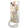 Guess GUHCP13MHFLSU iPhone 13 / 14 / 156.1" fioletowy/purple hardcase Flower Strap na NearMe.pl