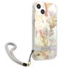 Guess GUHCP13MHFLSU iPhone 13 / 14 / 156.1" fioletowy/purple hardcase Flower Strap na NearMe.pl