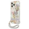 Guess GUHCP13LHFLSU iPhone 13 Pro / 136,1" fioletowy/purple hardcase Flower Strap na NearMe.pl