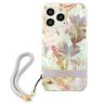 Guess GUHCP13LHFLSU iPhone 13 Pro / 136,1" fioletowy/purple hardcase Flower Strap na NearMe.pl