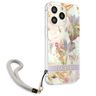 Guess GUHCP13LHFLSU iPhone 13 Pro / 136,1" fioletowy/purple hardcase Flower Strap na NearMe.pl