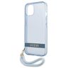 Guess GUHCP13SHTSGSB iPhone 13 mini 5,4"niebieski/blue hardcase Translucent Stap na NearMe.pl