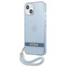 Guess GUHCP13MHTSGSB iPhone 13 / 14 / 156.1" niebieski/blue hardcase Translucent Strap na NearMe.pl