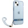 Guess GUHCP13MHTSGSB iPhone 13 / 14 / 156.1" niebieski/blue hardcase Translucent Strap na NearMe.pl