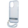Guess GUHCP13XHTSGSB  iPhone 13 Pro Max6,7" niebieski/blue hardcase Translucent Stap na NearMe.pl