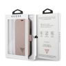Guess GUFLBKP12SVSATMLPI iPhone 12 mini5,4" różowy/pink book Saffiano na NearMe.pl