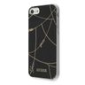 Guess GUHCI8PCUCHBK iPhone 7/8/SE 2020/ SE 2022 czarny/black hardcase Gold Chain Collection na NearMe.pl