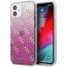 Guess GUHCP12SPCU4GGPI iPhone 12 mini5,4" różowy/pink hardcase 4G Gradient na NearMe.pl