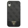 Guess GUHCI61PU4GHBK iPhone Xrszary/grey hardcase 4G Triangle Collection na NearMe.pl