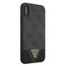 Guess GUHCI65PU4GHBK iPhone Xs Maxszary/grey hardcase 4G Triangle Collection na NearMe.pl